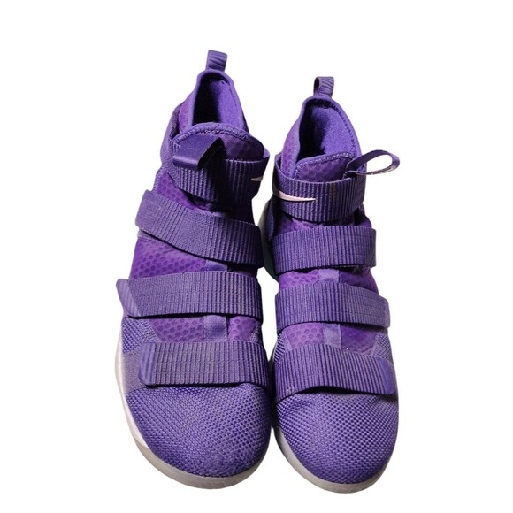 Nike LeBron Soldier XI Purple Size 15 Sneakers - Picture 2 of 7